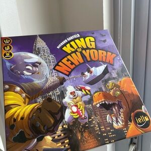 King of New York Board Game - Purple and Orange